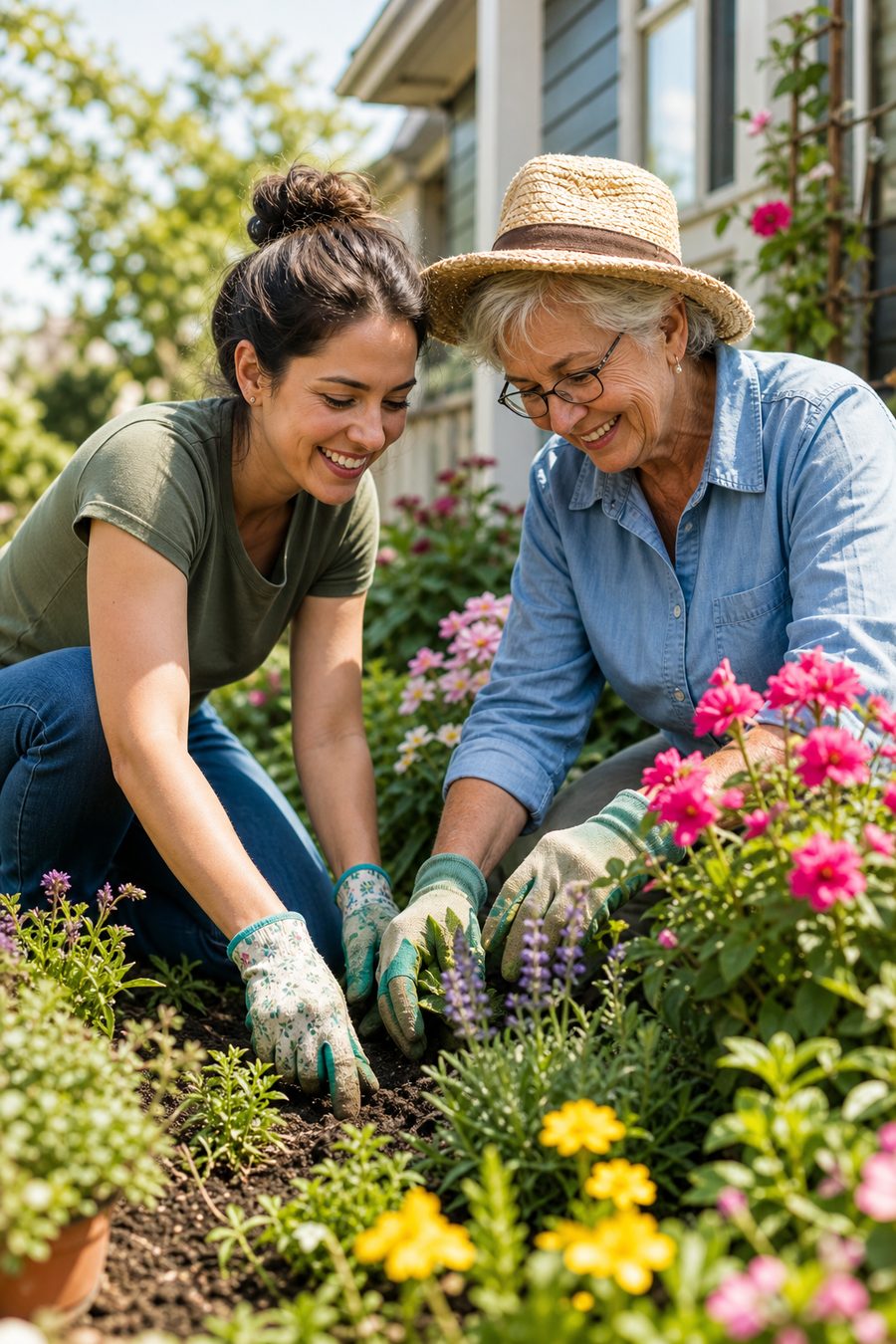 Gemeinsam im Garten – Hilfe und Mitmachen